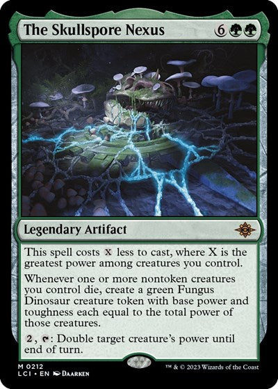 The Skullspore Nexus (The Lost Caverns of Ixalan) Light Play Foil