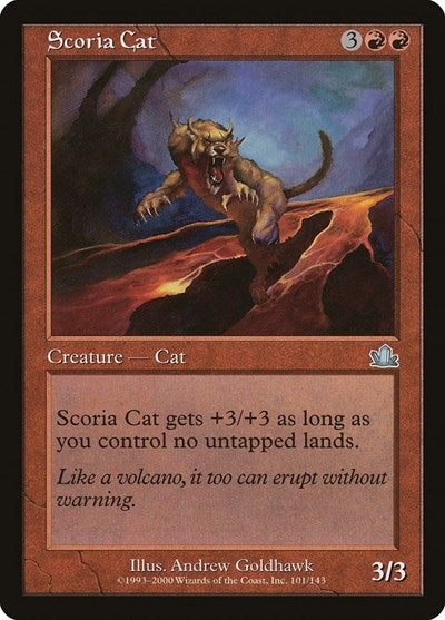 Scoria Cat (Prophecy) Light Play