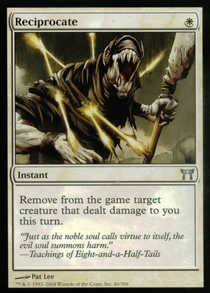 Reciprocate (Champions of Kamigawa) Heavy Play