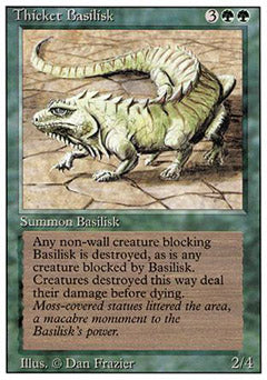 Thicket Basilisk (Revised) Damaged / Poor