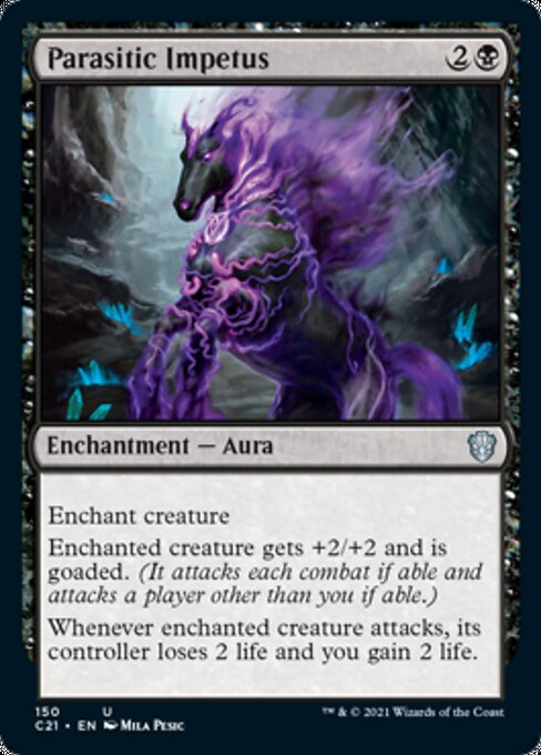 Parasitic Impetus (Commander 2021 Strixhaven) Light Play