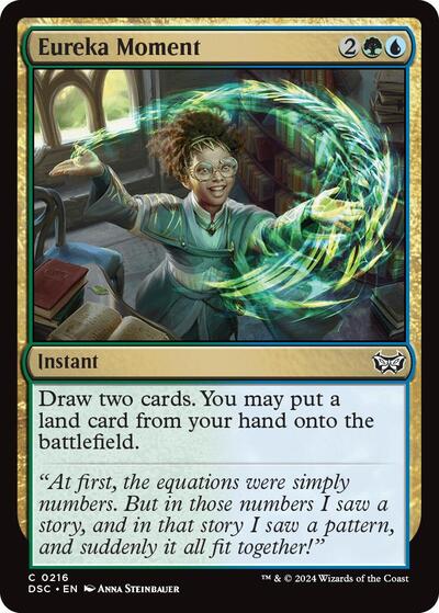Eureka Moment (Commander: Duskmourn: House of Horror) Light Play