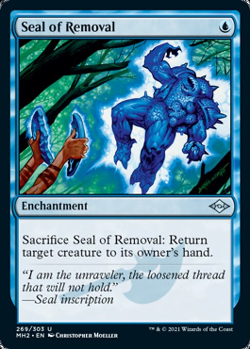 Seal of Removal (Modern Horizons 2) Light Play