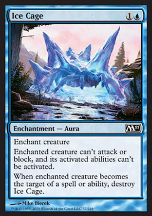 Ice Cage (Magic 2011 Core Set) Light Play