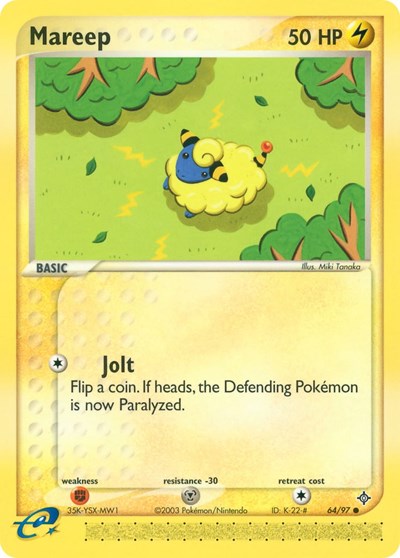 Mareep (Dragon) Damaged / Poor