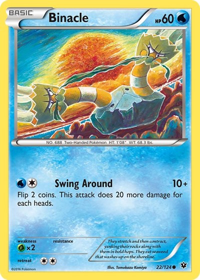 Binacle (XY - Fates Collide) Light Play