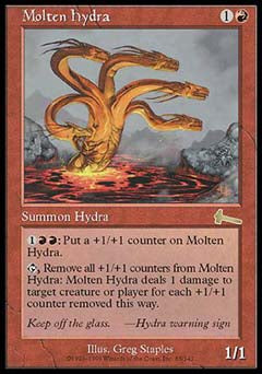 Molten Hydra (Urza's Legacy) Light Play
