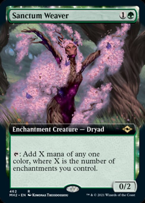 Sanctum Weaver (Extended Art) (Modern Horizons 2) Light Play