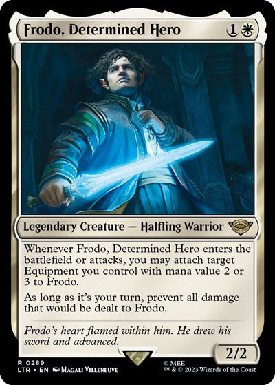 Frodo, Determined Hero (Universes Beyond: The Lord of the Rings: Tales of Middle-earth) Light Play