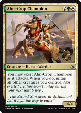 Ahn-Crop Champion (Amonkhet) Medium Play