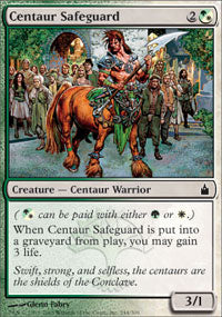 Centaur Safeguard (Ravnica) Light Play