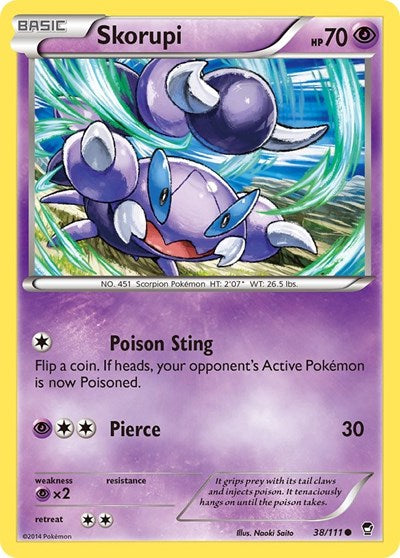 Skorupi (XY - Furious Fists) Heavy Play