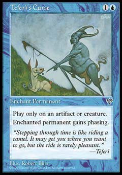 Teferi's Curse (Mirage) Light Play