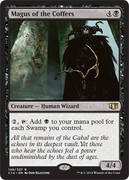 Magus of the Coffers (Commander 2014 Edition) Light Play