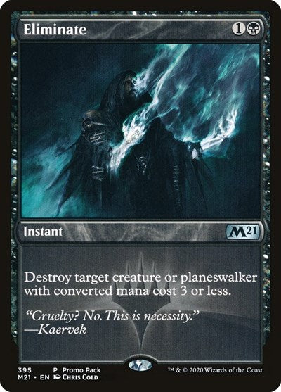 Eliminate (Promo Pack: Core Set 2021) Light Play Foil