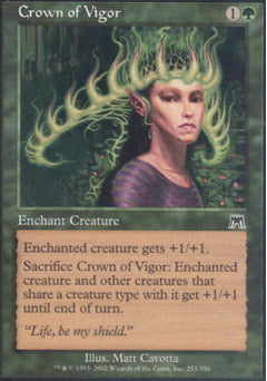 Crown of Vigor (Onslaught) Light Play