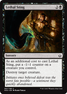 Lethal Sting (Hour of Devastation) Light Play
