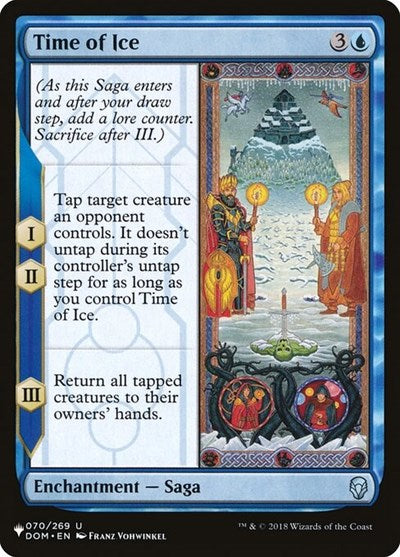 Time of Ice (The List) Light Play
