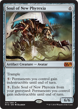 Soul of New Phyrexia (Magic 2015 Core Set) Light Play