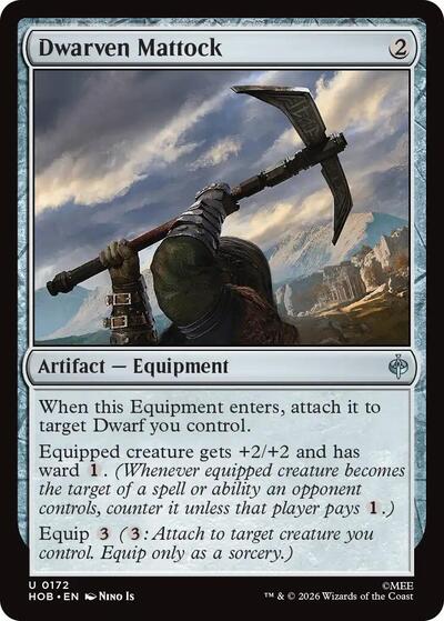 Dwarven Mattock (The Hobbit) Light Play