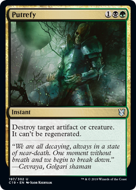 Putrefy (Commander 2019) Light Play