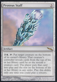 Proteus Staff (Mirrodin) Damaged / Poor