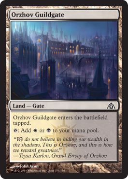 Orzhov Guildgate (Dragon's Maze) Light Play