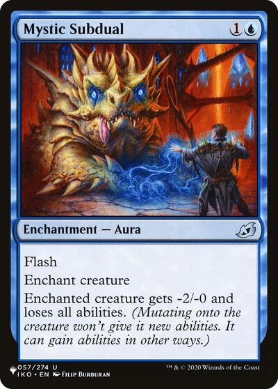 Mystic Subdual (The List) Light Play