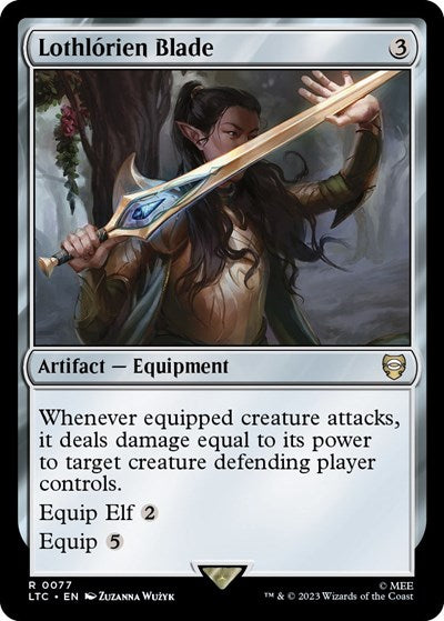 Lothlorien Blade (Commander: The Lord of the Rings: Tales of Middle-earth) Light Play