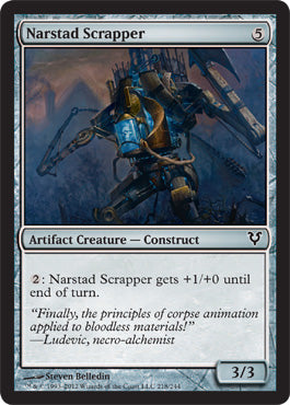 Narstad Scrapper (Avacyn Restored) Light Play Foil