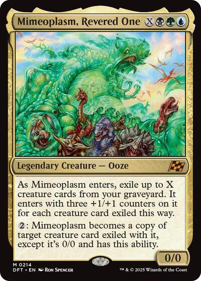 Mimeoplasm, Revered One (Aetherdrift) Light Play