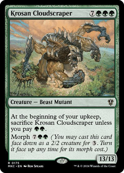 Krosan Cloudscraper (Commander: Murders at Karlov Manor) Light Play