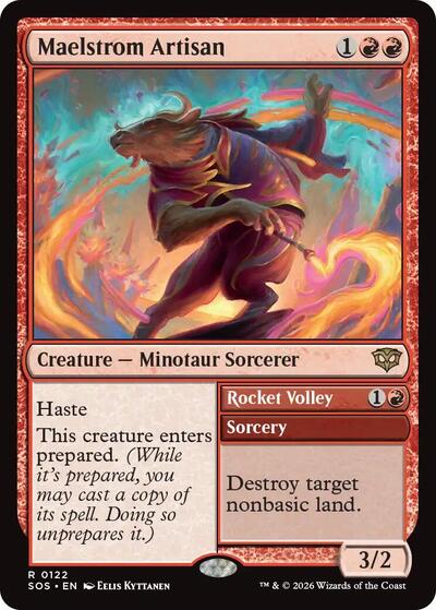 Maelstrom Artisan (Secrets of Strixhaven) Light Play