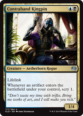 Contraband Kingpin (Kaladesh) Light Play