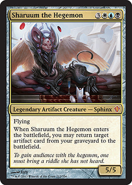 Sharuum the Hegemon (Commander 2013 Edition) Light Play