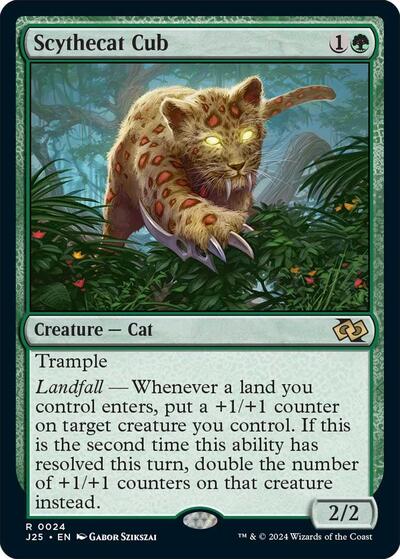 Scythecat Cub (Foundations Jumpstart) Light Play