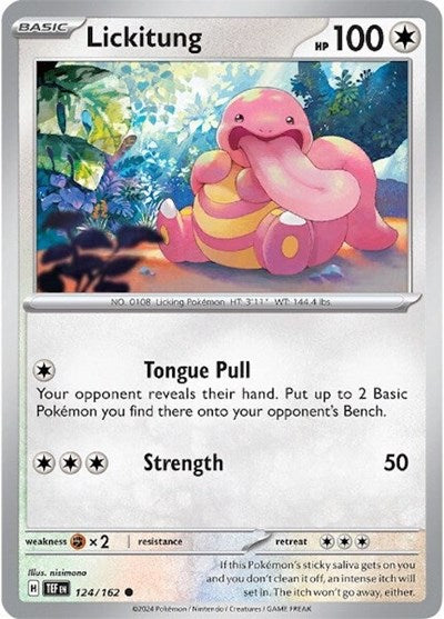 Lickitung - 124 (SV05: Temporal Forces) Light Play