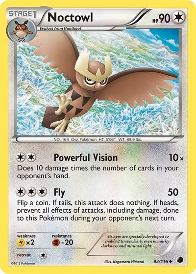 Noctowl (Plasma Freeze) Medium Play