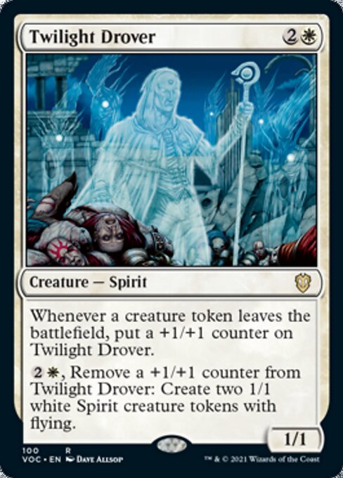 Twilight Drover (Commander 2021 Crimson Vow) Light Play