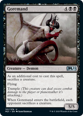 Goremand (Magic 2021 Core Set) Light Play