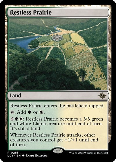 Restless Prairie (The Lost Caverns of Ixalan) Light Play