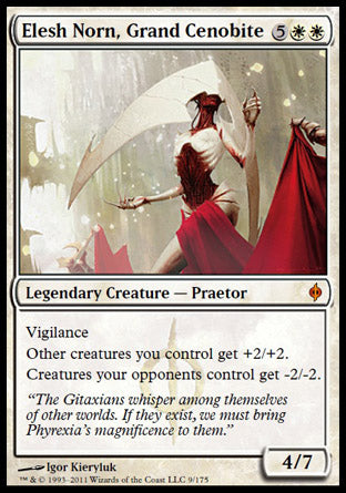 Elesh Norn, Grand Cenobite (New Phyrexia) Light Play