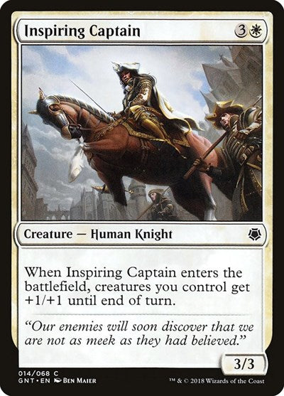 Inspiring Captain (Magic Game Night) Light Play