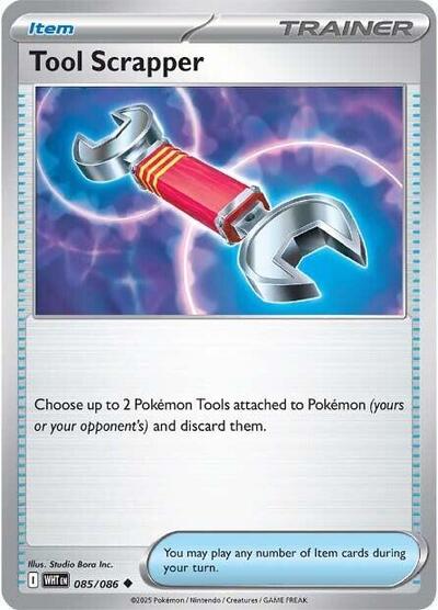 Tool Scrapper (SV: White Flare) Light Play