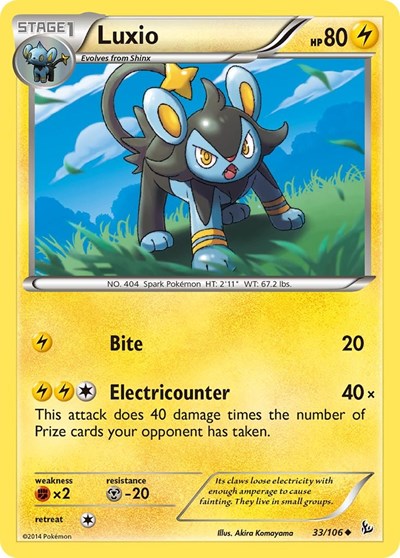 Luxio (XY - Flashfire) Light Play