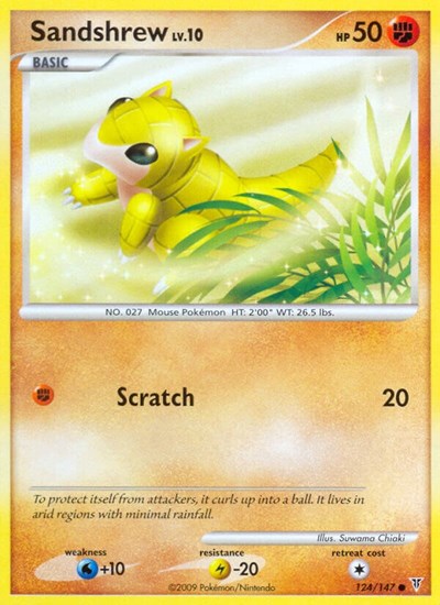 Sandshrew (Supreme Victors) Light Play