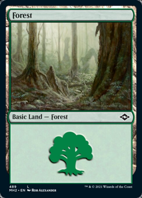 Forest (489) (Modern Horizons 2) Light Play