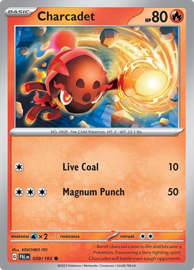 Charcadet - 039 (SV02: Paldea Evolved) Light Play