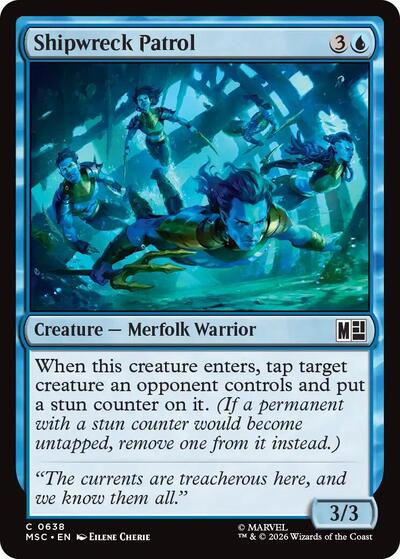 Shipwreck Patrol (Commander: Marvel Super Heroes) Light Play