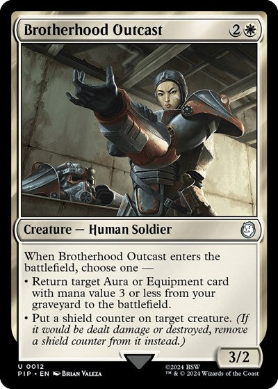 Brotherhood Outcast (Universes Beyond: Fallout) Light Play